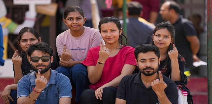 An overall voter turnout of 11.63 per cent was recorded till 9 am in Uttar Pradesh whereas Goa recorded 12.35 per cent voter turnout. An overall voter turnout of 11.63 per cent was recorded till 9 am in Uttar Pradesh whereas Goa recorded 12.35 per cent voter turnout.