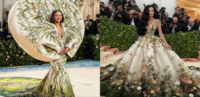 AI-generated Met Gala 2024 looks of Katy Perry, Rihanna AI-generated Met Gala 2024 looks of Katy Perry, Rihanna
