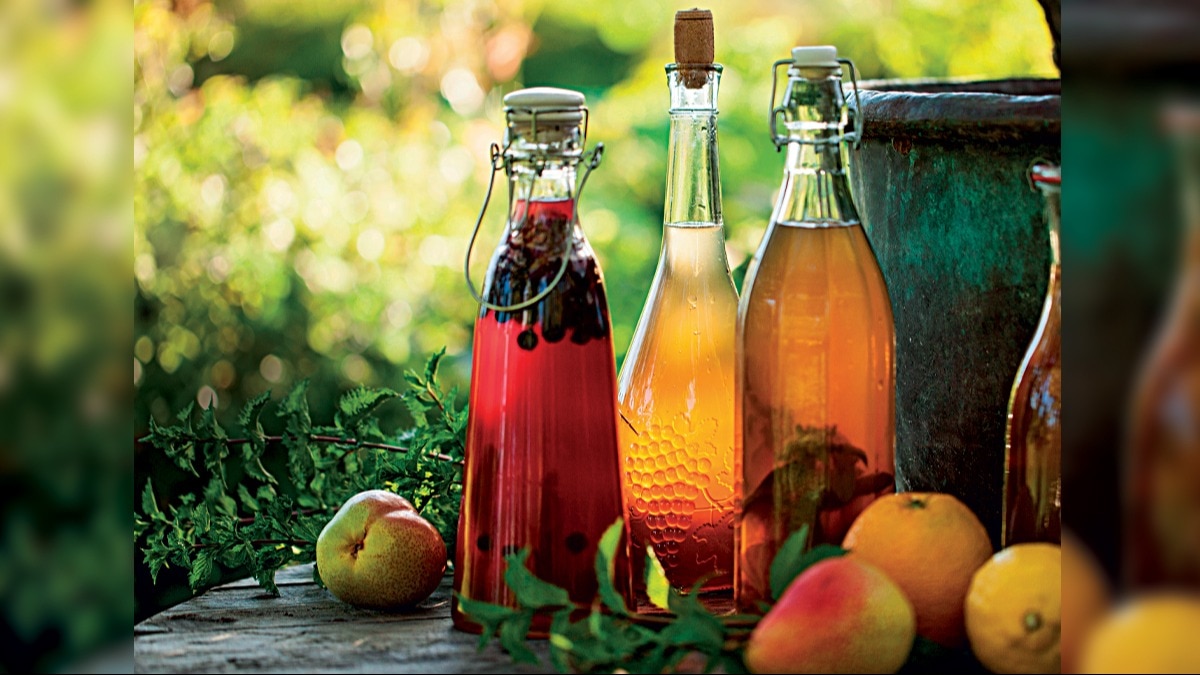 Have you tried kombucha? It is a sour, slightly effervescent drink with supposed health benefits Have you tried kombucha? It is a sour, slightly effervescent drink with supposed health benefits