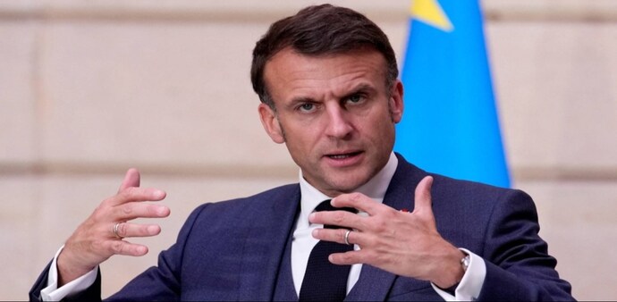 French President Emmanuel Macron will address the CEOs post the private dialogue. French President Emmanuel Macron will address the CEOs post the private dialogue.