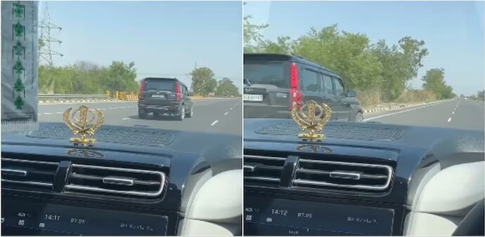 Soch's social media post, which has since gone viral, included a video she recorded while driving. Soch's social media post, which has since gone viral, included a video she recorded while driving.