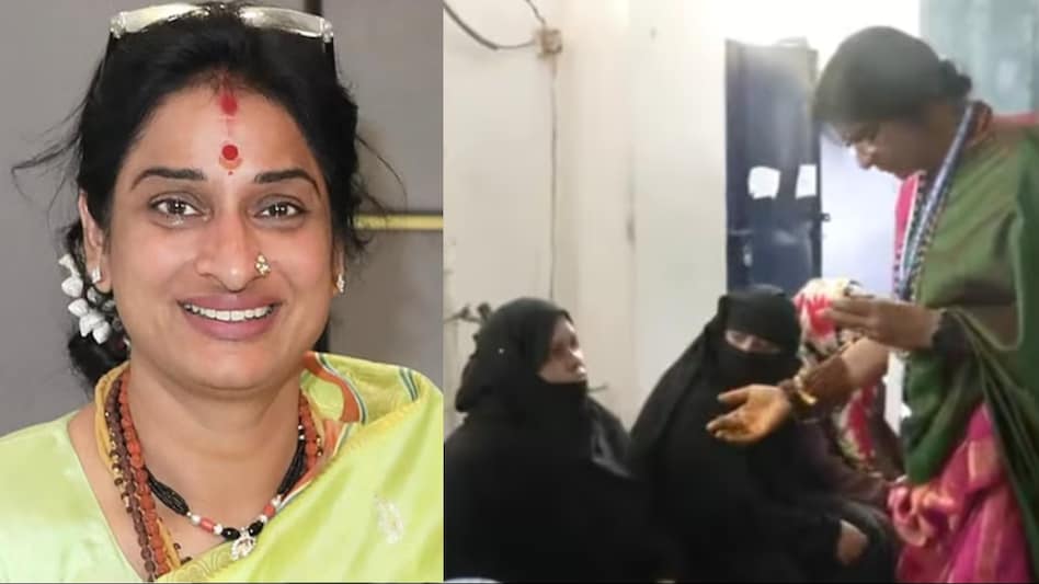 Who is Madhavi Latha? BJP Hyderabad candidate asks Muslim women to show face for Voter ID Who is Madhavi Latha? BJP Hyderabad candidate asks Muslim women to show face for Voter ID