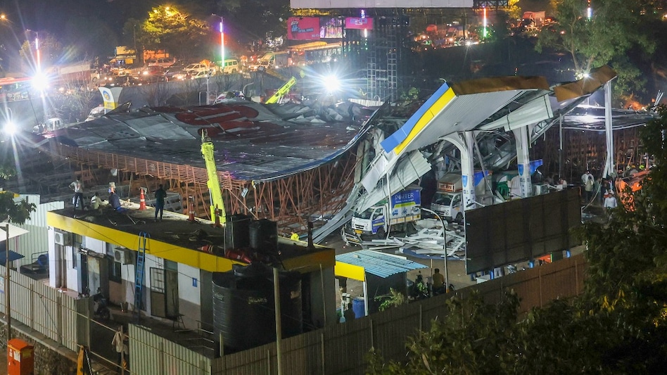 Mumbai hoarding collapse: Strict action assured by Mumbai Police and CM Eknath Shinde Mumbai hoarding collapse: Strict action assured by Mumbai Police and CM Eknath Shinde