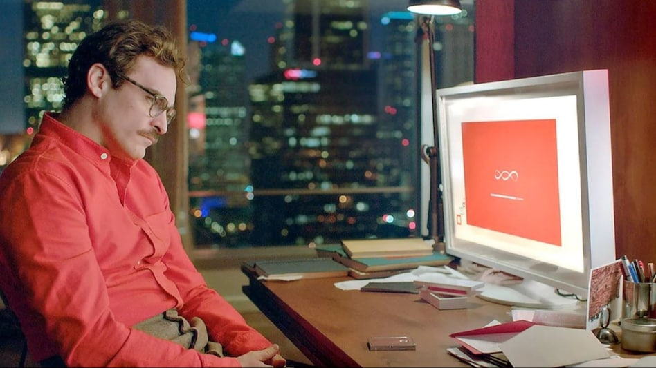 Still from the sci-fi film 'Her' Still from the sci-fi film 'Her'