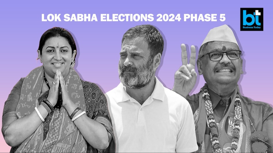 Lok Sabha elections 2024: Phase 5 comprises of interesting battles right from Uttar Pradesh's Amethi to Maharashtra's Mumbai North-Central. Details here Lok Sabha elections 2024: Phase 5 comprises of interesting battles right from Uttar Pradesh's Amethi to Maharashtra's Mumbai North-Central. Details here