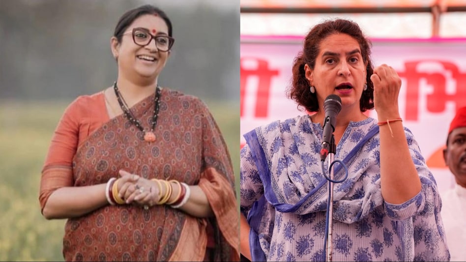 Smriti Irani said that Priyanka Gandhi Vadra is "fighting from the backstage". Smriti Irani said that Priyanka Gandhi Vadra is "fighting from the backstage".