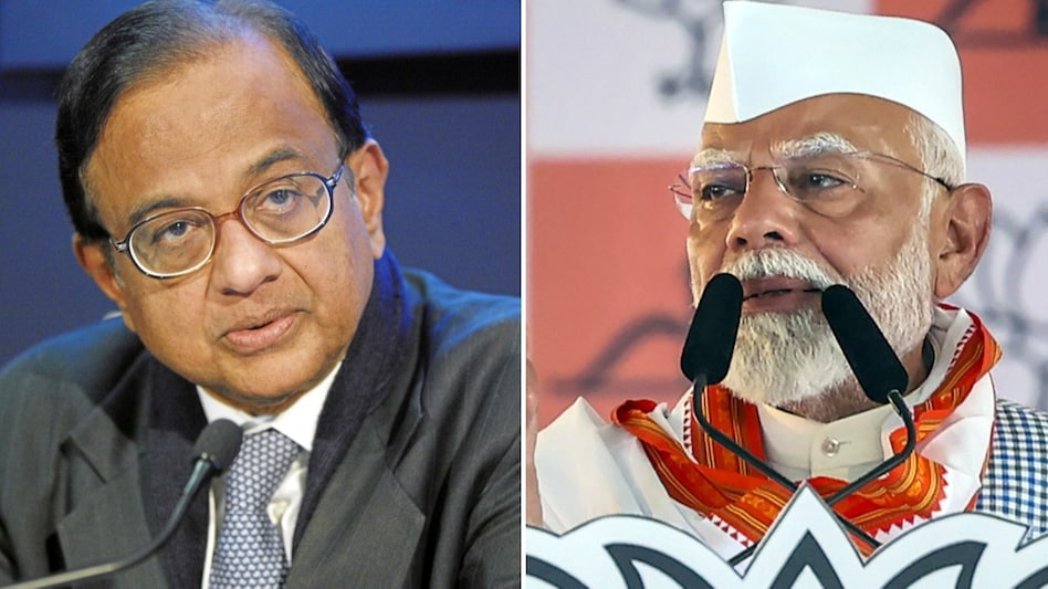 Chidambaram responds to PM Modi's '15% budget for Muslims' remark Chidambaram responds to PM Modi's '15% budget for Muslims' remark