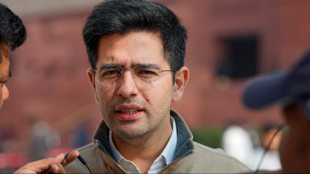 AAP MP Raghav Chadha returns after eye surgery, visits Delhi CM Arvind Kejriwal at his residence AAP MP Raghav Chadha returns after eye surgery, visits Delhi CM Arvind Kejriwal at his residence