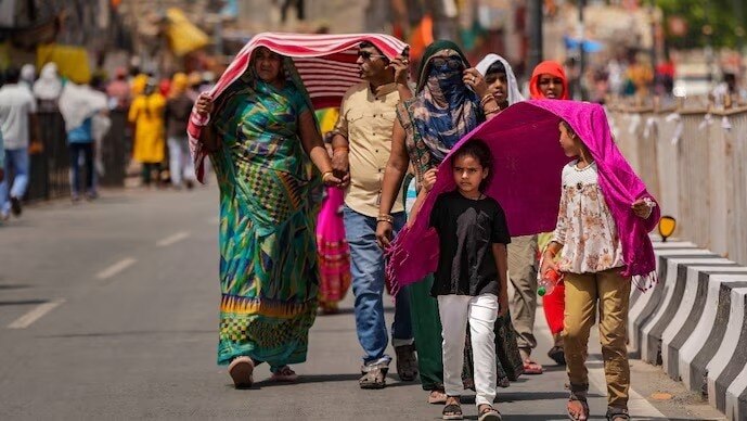 blistering temperatures exceeding 45 degrees Celsius were observed in some parts of Rajasthan, Uttar Pradesh and Gujarat on May 18. 
