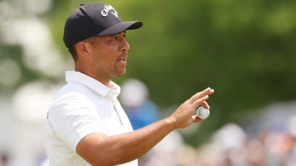 PGA Championship third day co-leader Xander Schauffele. Image courtesy PGA Tour. PGA Championship third day co-leader Xander Schauffele. Image courtesy PGA Tour.