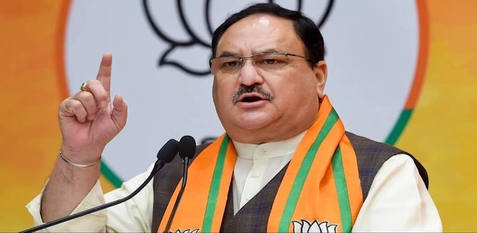 JP Nadda on Sunday hit back at Arvind Kejriwal JP Nadda on Sunday hit back at Arvind Kejriwal