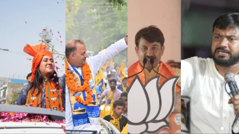 Delhi Lok Sabha elections 2024: The BJP is contesting all 7 Lok Sabha constituencies in the national capital whereas the AAP and the Congress have a seat-sharing deal. Delhi Lok Sabha elections 2024: The BJP is contesting all 7 Lok Sabha constituencies in the national capital whereas the AAP and the Congress have a seat-sharing deal.