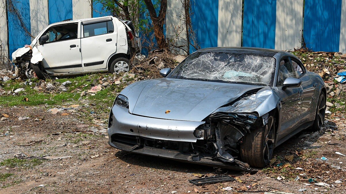 Pune Porsche crash: The luxury sports sedan's permanent registration has been pending since March (PC: PTI) Pune Porsche crash: The luxury sports sedan's permanent registration has been pending since March (PC: PTI)