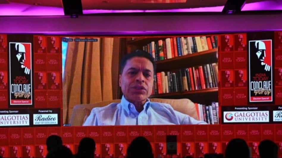 Fareed Zakaria addressing an India Today Conclave session. (Screengrab) Fareed Zakaria addressing an India Today Conclave session. (Screengrab)