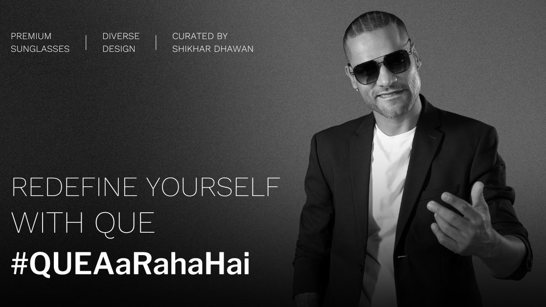 QUE, a mass premium eyewear brand is making waves with its latest campaign, #QUEaaRahaHai QUE, a mass premium eyewear brand is making waves with its latest campaign, #QUEaaRahaHai
