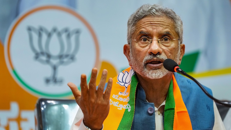 In an interview with NDTV, Jaishankar said he would leave the numbers to experts when asked what number he would choose if he has to place a bet on the BJP's tally in these polls. In an interview with NDTV, Jaishankar said he would leave the numbers to experts when asked what number he would choose if he has to place a bet on the BJP's tally in these polls.