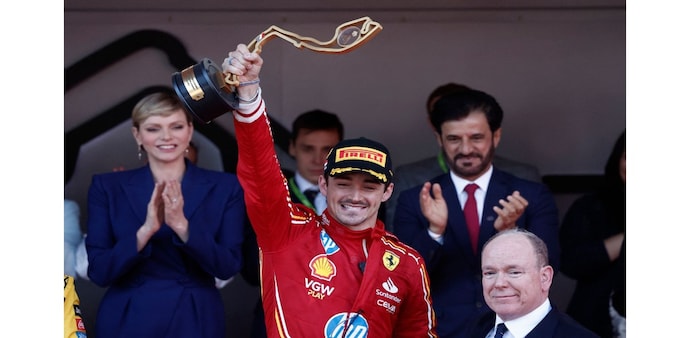 Formula One F1 - Monaco Grand Prix - Circuit de Monaco, Monaco - May 25, 2024 Ferrari's Charles Leclerc Formula One F1 - Monaco Grand Prix - Circuit de Monaco, Monaco - May 25, 2024 Ferrari's Charles Leclerc