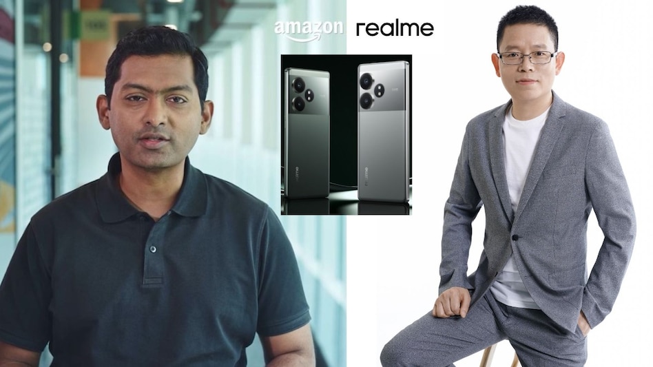 Ranjit Babu, Director, Wireless & Home Entertainment, Amazon (L) and Sky Li, Founder & CEO, realme Ranjit Babu, Director, Wireless & Home Entertainment, Amazon (L) and Sky Li, Founder & CEO, realme