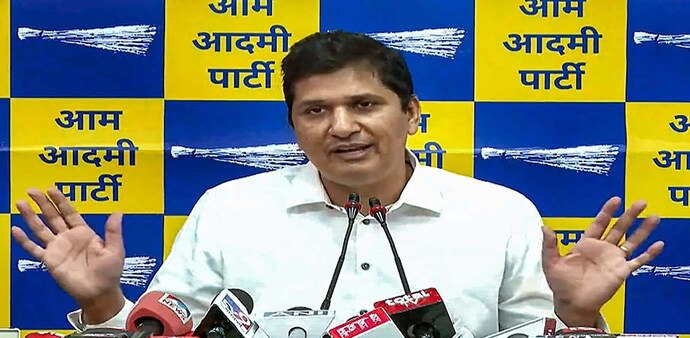 Delhi LG suspends Saurabh Bharadwaj's OSD; AAP minister says, 'my office is empty' Delhi LG suspends Saurabh Bharadwaj's OSD; AAP minister says, 'my office is empty'