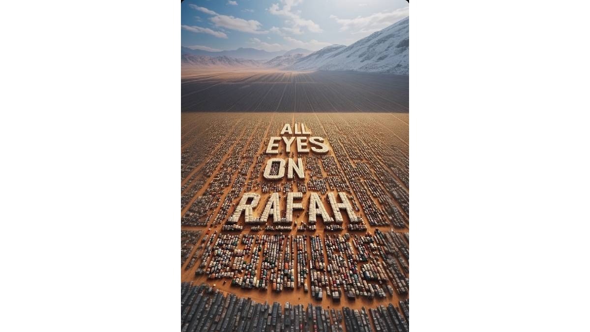 'All eyes on Rafah': Viral Instagram image shared over 44 million times, triggers '#BoycottBollywood' trend 'All eyes on Rafah': Viral Instagram image shared over 44 million times, triggers '#BoycottBollywood' trend