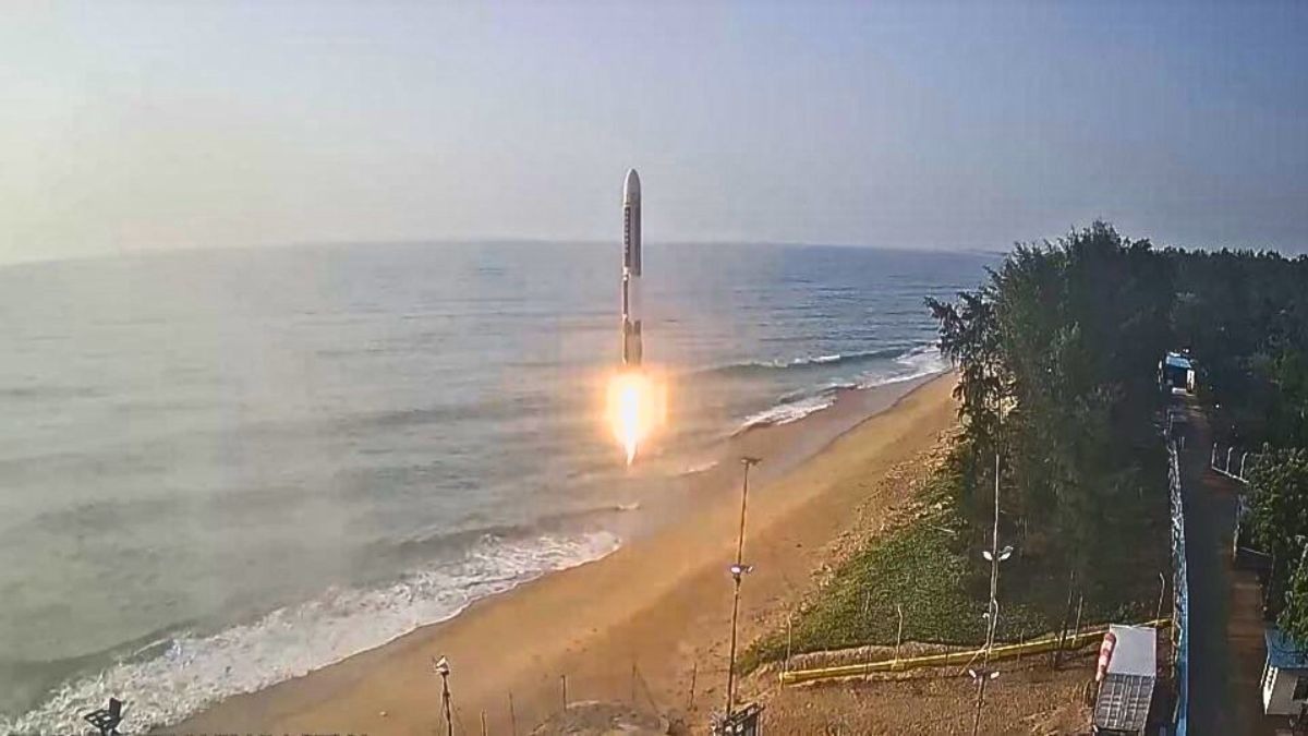 Indian space startup Agnikul makes history with world's first 3D-printed rocket engine launch Indian space startup Agnikul makes history with world's first 3D-printed rocket engine launch