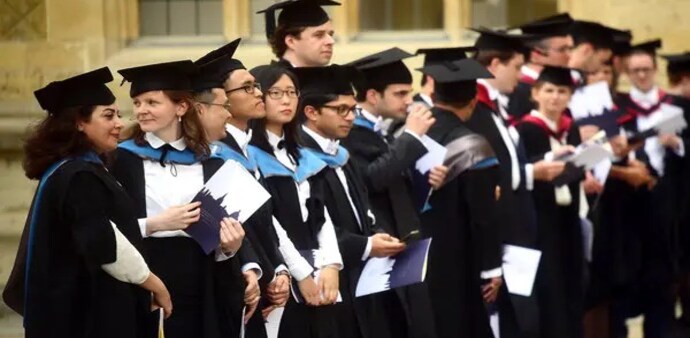 A graduation ceremony at Oxford A graduation ceremony at Oxford