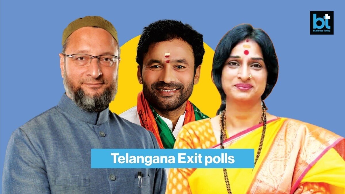Telangana Exit Polls 2024 Live: BJP expected to win with a comfortable margin, as per Axis My India Telangana Exit Polls 2024 Live: BJP expected to win with a comfortable margin, as per Axis My India