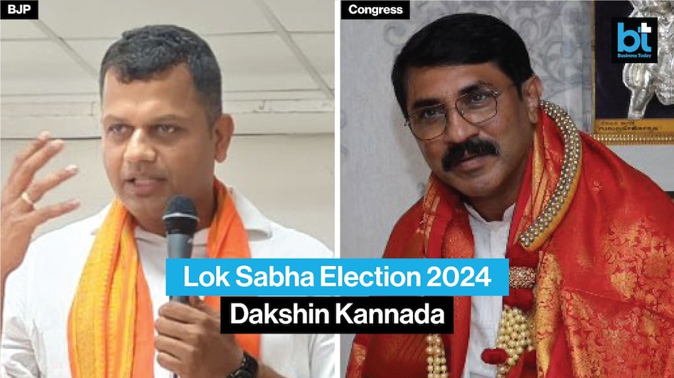 Karnataka Lok Sabha Election Results: In Dakshina Kannada, BJP's Captain Brijesh Chowta is faced with a spirited challenge from Congress' Padmaraj Poojari Karnataka Lok Sabha Election Results: In Dakshina Kannada, BJP's Captain Brijesh Chowta is faced with a spirited challenge from Congress' Padmaraj Poojari