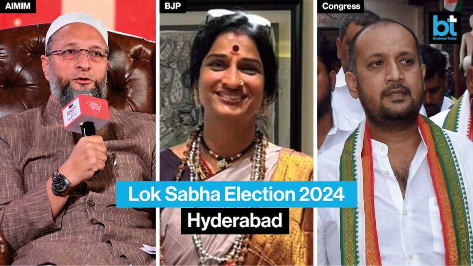 Hyderabad Lok Sabha Election Results 2024: Asaduddin Owaisi, Madhavi Latha in the fray Hyderabad Lok Sabha Election Results 2024: Asaduddin Owaisi, Madhavi Latha in the fray