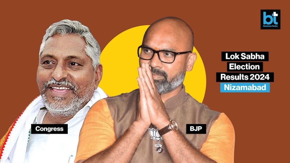 Lok Sabha Election Results 2024: The Nizamabad seat will see a tough fight between the BJP’s Arvind Dharmapuri and Congress’s Tatiparthi Jeevan Reddy. Lok Sabha Election Results 2024: The Nizamabad seat will see a tough fight between the BJP’s Arvind Dharmapuri and Congress’s Tatiparthi Jeevan Reddy.