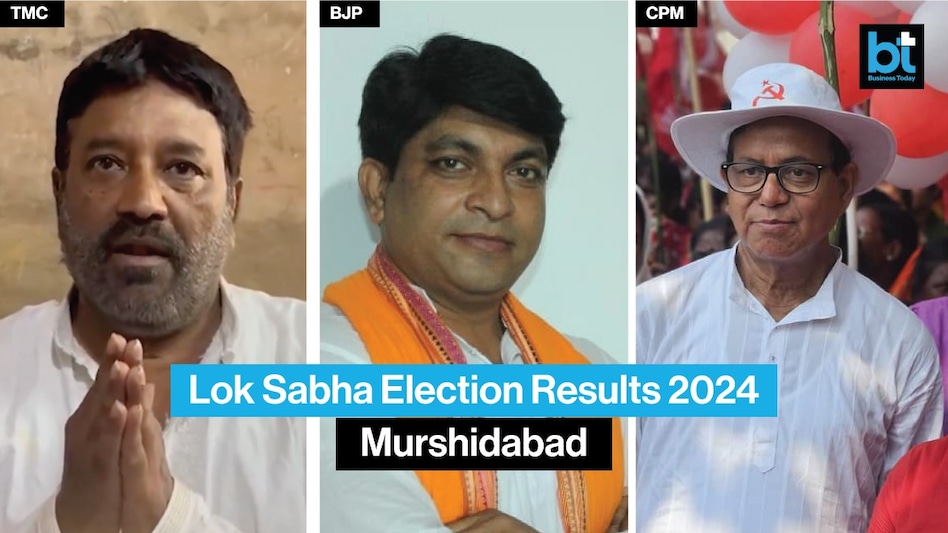 Murshidabad Lok Sabha Election Results 2024 Lok Sabha Election: The top three candidates in Murshidabad are Gauri Shankar Ghosh of BJP, Abu Taher Khan of Trinamool Congress, and Md. Salim from CPI(M). Murshidabad Lok Sabha Election Results 2024 Lok Sabha Election: The top three candidates in Murshidabad are Gauri Shankar Ghosh of BJP, Abu Taher Khan of Trinamool Congress, and Md. Salim from CPI(M).