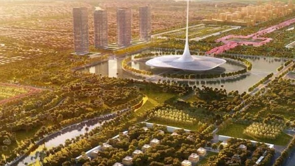 An artist's impression of the city. Naidu's return in Andhra and the urgent need to establish Amaravati as the capital have revitalized the city's dormant real estate sector. An artist's impression of the city. Naidu's return in Andhra and the urgent need to establish Amaravati as the capital have revitalized the city's dormant real estate sector.