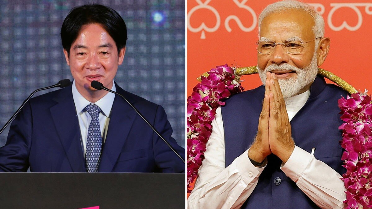 ROC Taiwan President Lai Ching-te, PM Modi shares messages; China is miffed (PC: Reuters) ROC Taiwan President Lai Ching-te, PM Modi shares messages; China is miffed (PC: Reuters)
