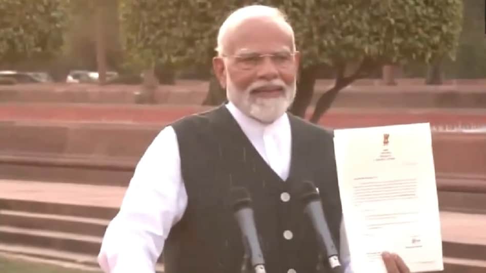 Modi will become the first three-term Prime Minister since Congress leader Jawaharlal Nehru. Modi will become the first three-term Prime Minister since Congress leader Jawaharlal Nehru.