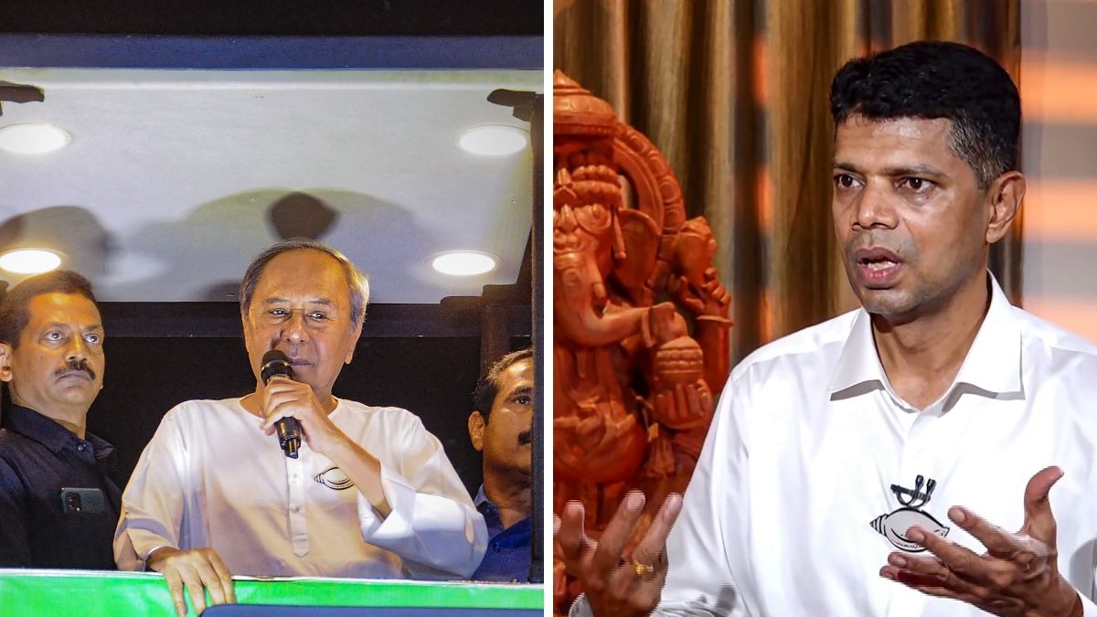 Former IAS officer VK Pandian Former IAS officer VK Pandian