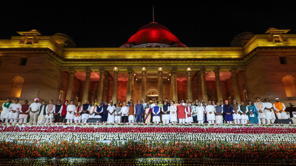 Modi cabinet 3.0: Here's how the new ministry looks (PC: PTI) Modi cabinet 3.0: Here's how the new ministry looks (PC: PTI)