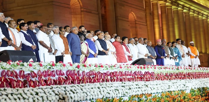 Modi Cabinet 3.0: 36 ministers take oath as Ministers of State Modi Cabinet 3.0: 36 ministers take oath as Ministers of State
