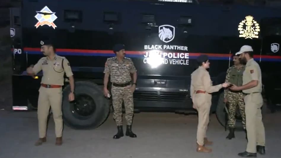 The security forces have also launched a massive search operation to track down the terrorists responsible for the bus attack. (Photo: ANI) The security forces have also launched a massive search operation to track down the terrorists responsible for the bus attack. (Photo: ANI)