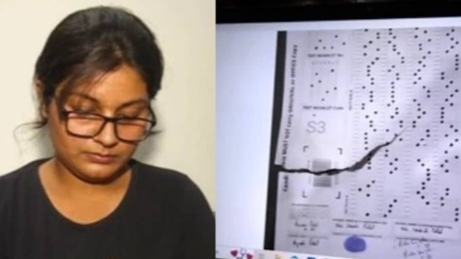 Ayushi, NEET Candidate from Lucknow, alleged that her OMR sheet was torn intentionally Ayushi, NEET Candidate from Lucknow, alleged that her OMR sheet was torn intentionally
