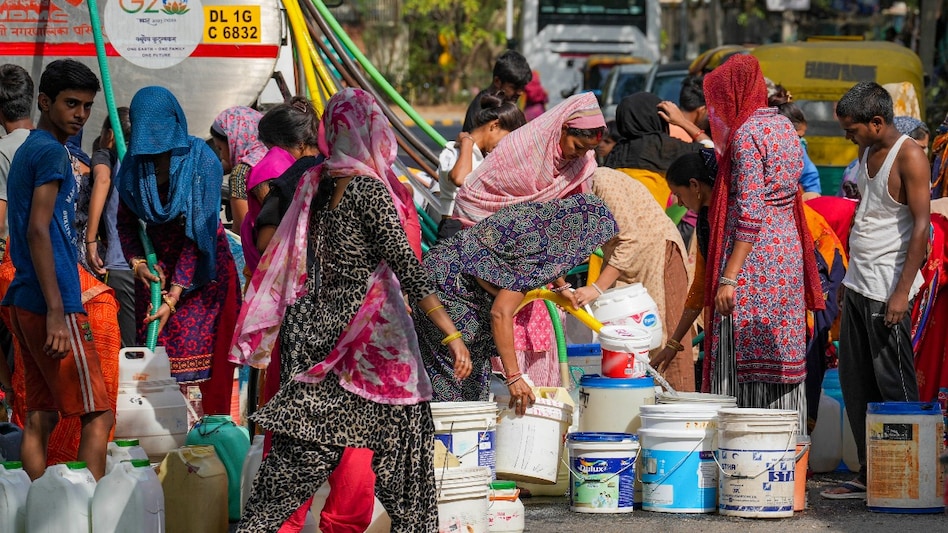 Water shortage in Delhi: LG VK Saxena speaks to Haryana govt (PC: PTI) Water shortage in Delhi: LG VK Saxena speaks to Haryana govt (PC: PTI)