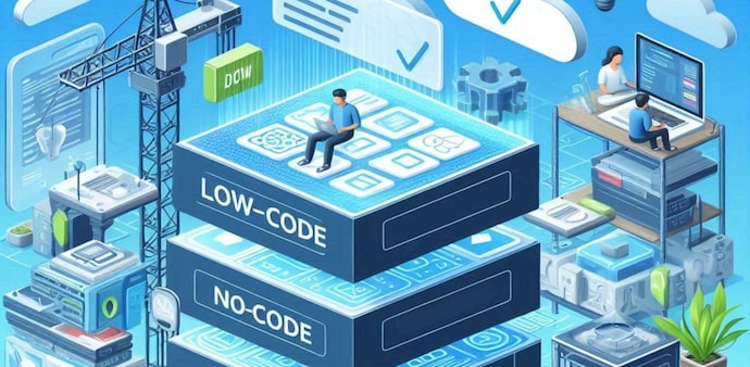 Low-Code, No-Code (AI generated image) Low-Code, No-Code (AI generated image)