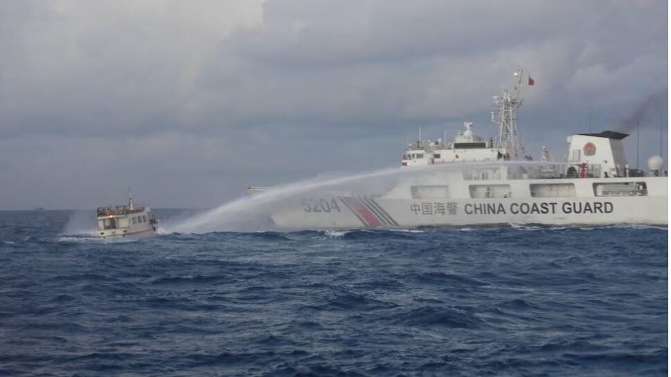 China, Philippine naval ships collide in disputed South China Sea