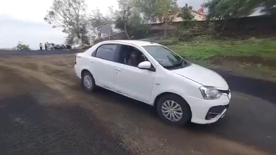 Maharashtra woman dies after car falls off from a cliff, pressed accelerator while reversing the car