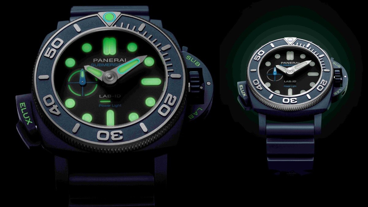 Panerai reimagines mechanical luminescence with new Submersible Elux LAB-ID