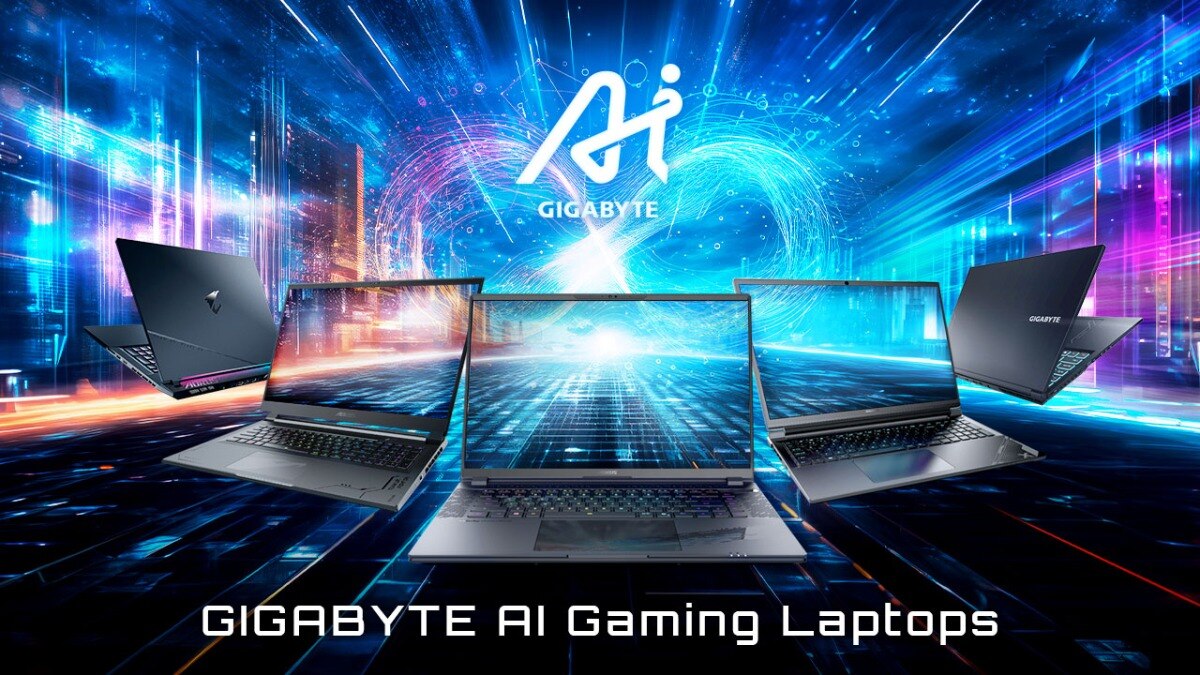GIGABYTE AI-powered gaming laptops GIGABYTE AI-powered gaming laptops