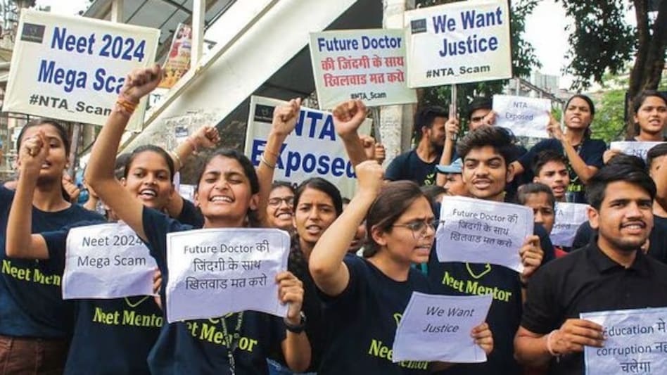 Calls for NEET retest grow louder as students protest against NTA's conduct Calls for NEET retest grow louder as students protest against NTA's conduct