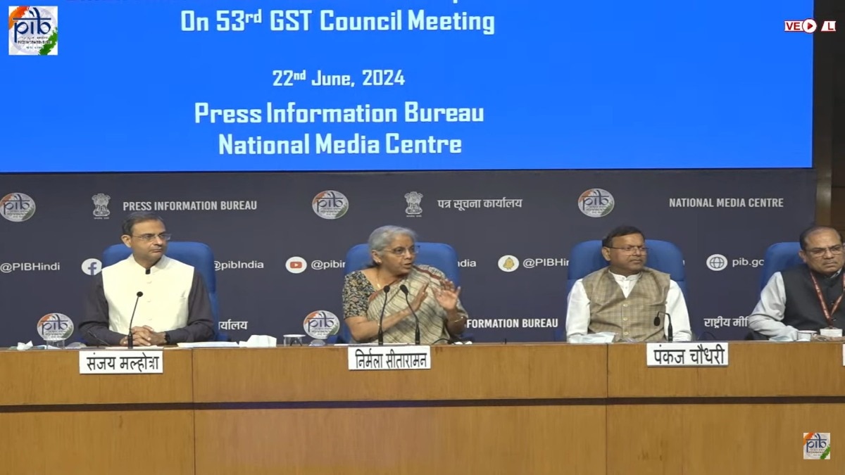The Union finance minister also said that the GST Council decided to impose uniform GST rate of 12 percent on all milk cans (steel, aluminium) from the 18 percent at present. The Union finance minister also said that the GST Council decided to impose uniform GST rate of 12 percent on all milk cans (steel, aluminium) from the 18 percent at present.
