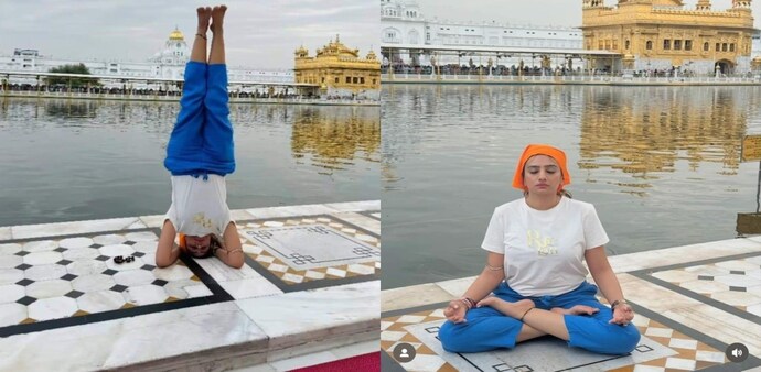 Archana Makwana is a practitioner of yoga. Archana Makwana is a practitioner of yoga.