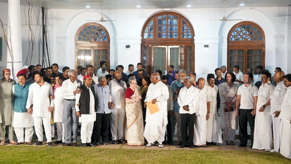 INDIA bloc K Suresh against NDA's Om Birla INDIA bloc K Suresh against NDA's Om Birla