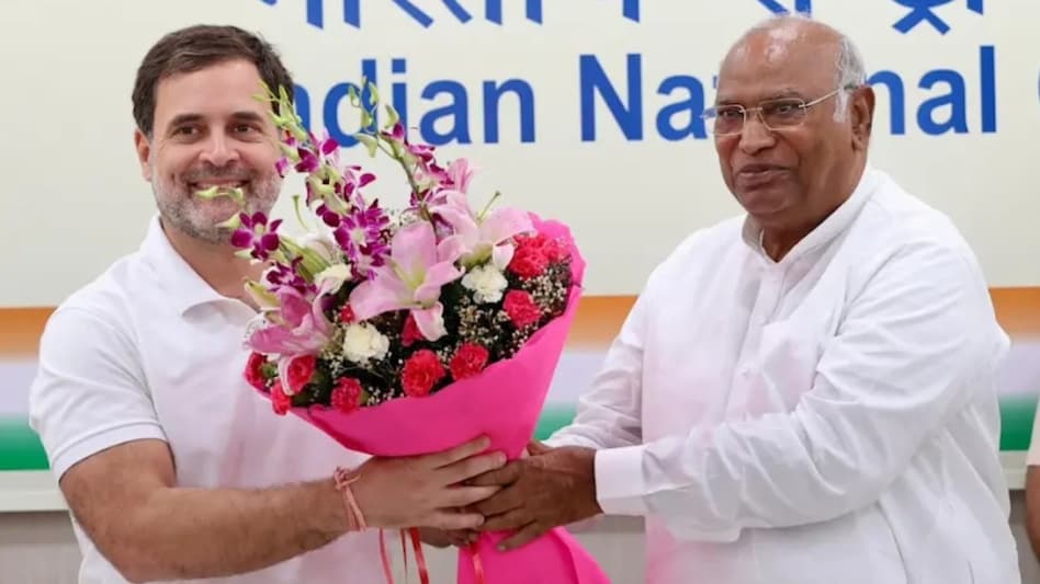 Earlier today, Rahul Gandhi took oath as a member of the 18th Lok Sabha Earlier today, Rahul Gandhi took oath as a member of the 18th Lok Sabha